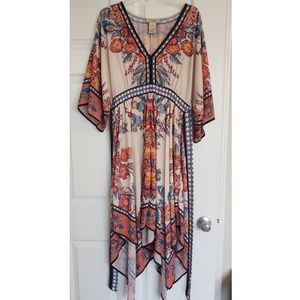 Boho flying tomato dress